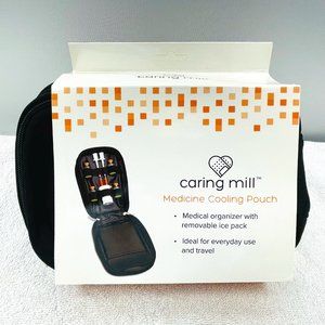NWOT Caring Mill Medicine Cooling Pouch, Organizer W/Removable Ice Pack, Travel